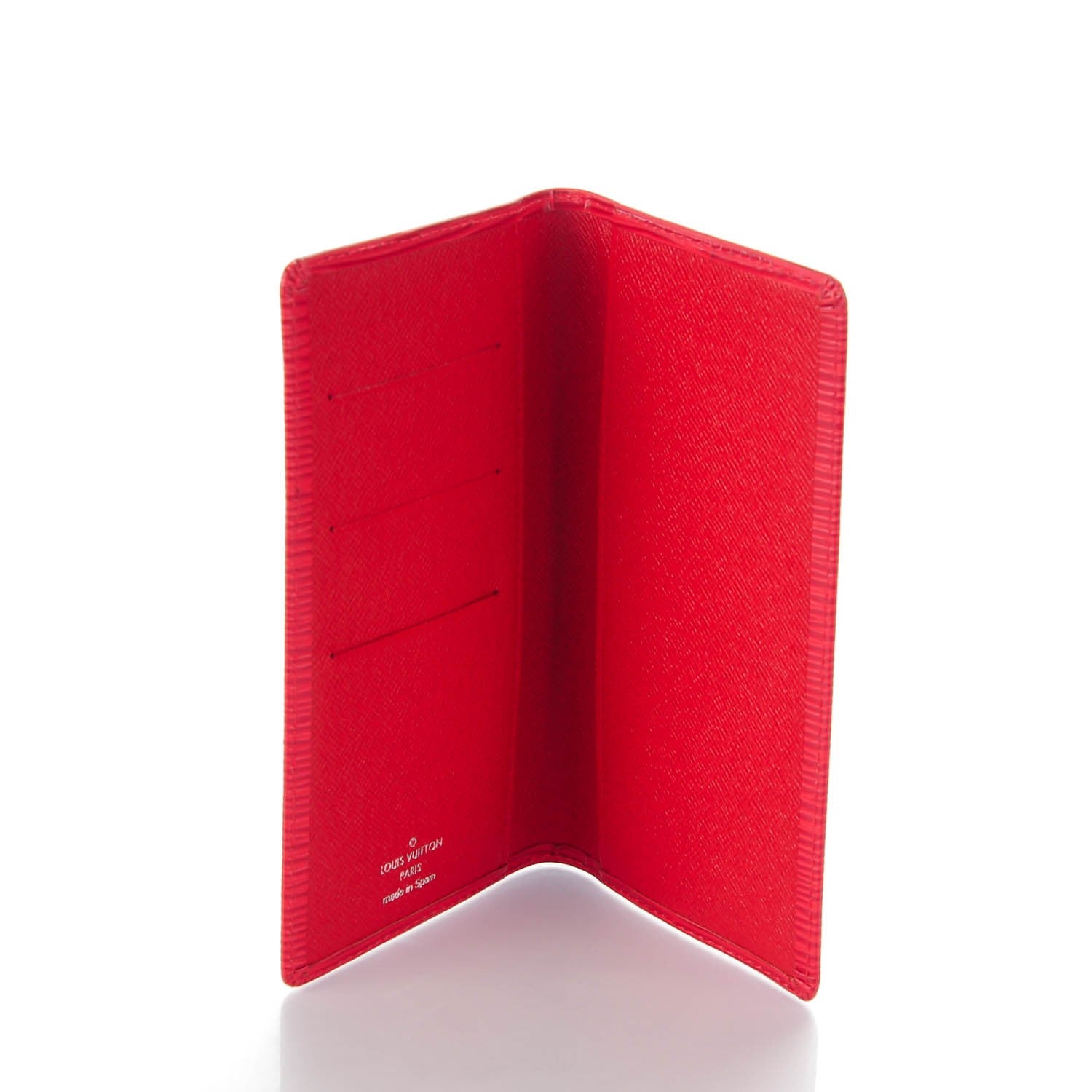 Louis Vuitton Epi Checkbook Cover Red 5 of 7