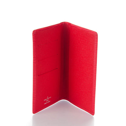 Louis Vuitton Epi Checkbook Cover Red 5 of 7