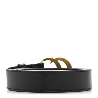 Gucci Calfskin Double G 30mm Belt 75 30 Black 2 of 6