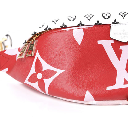 Louis Vuitton Monogram Giant Bumbag Rouge 6 of 8