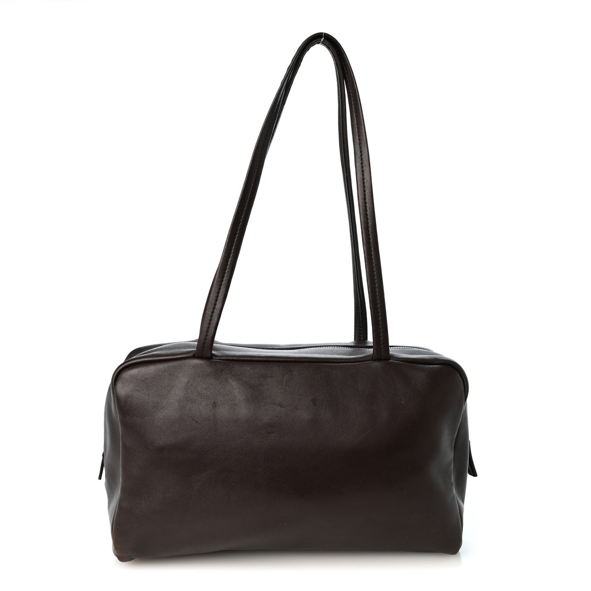 Nappa Astra Bowling Bag Dark Brown Ans