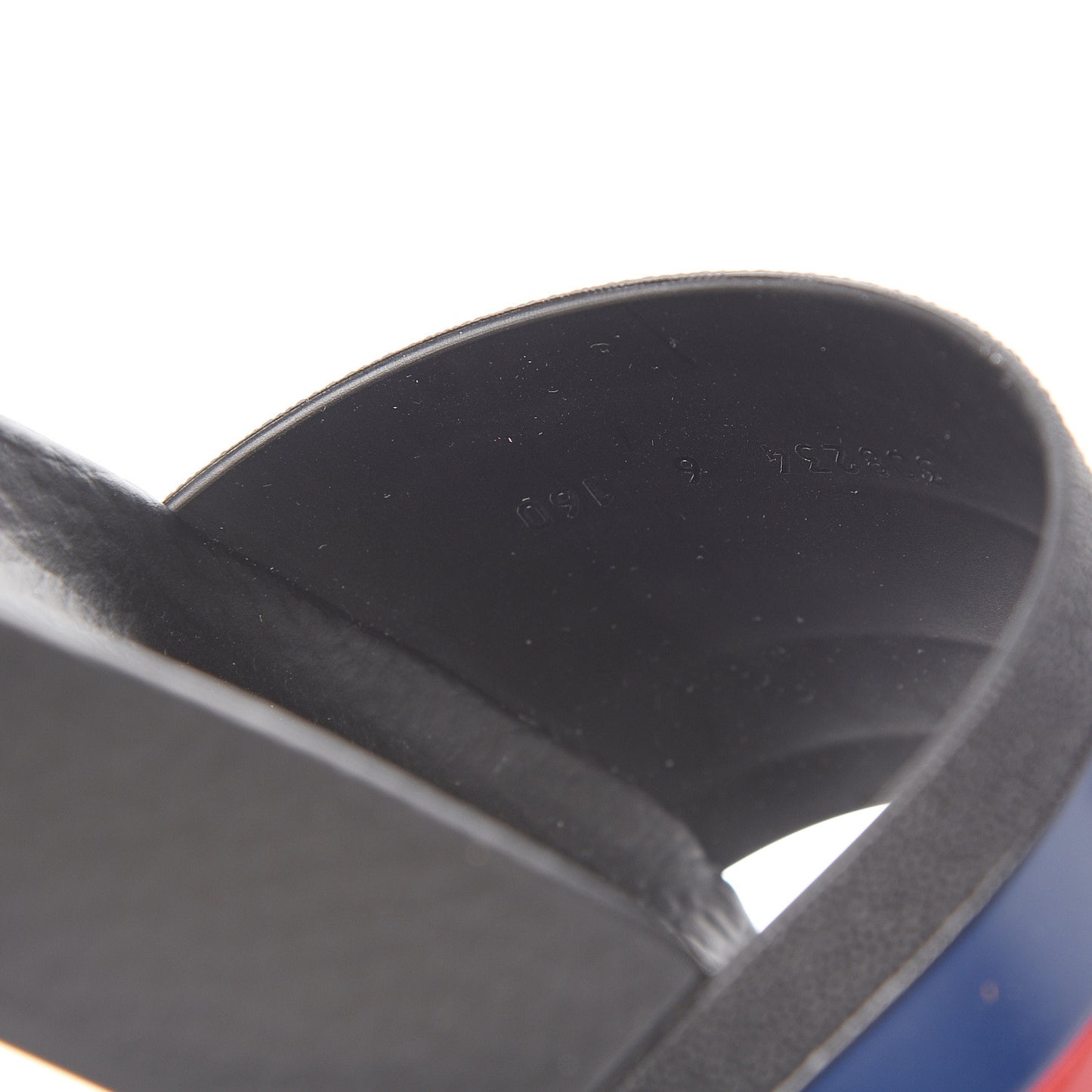 Rubber Web Mens Pool Slide Sandals 6 Black Mystic White Hibiscus Red Marine