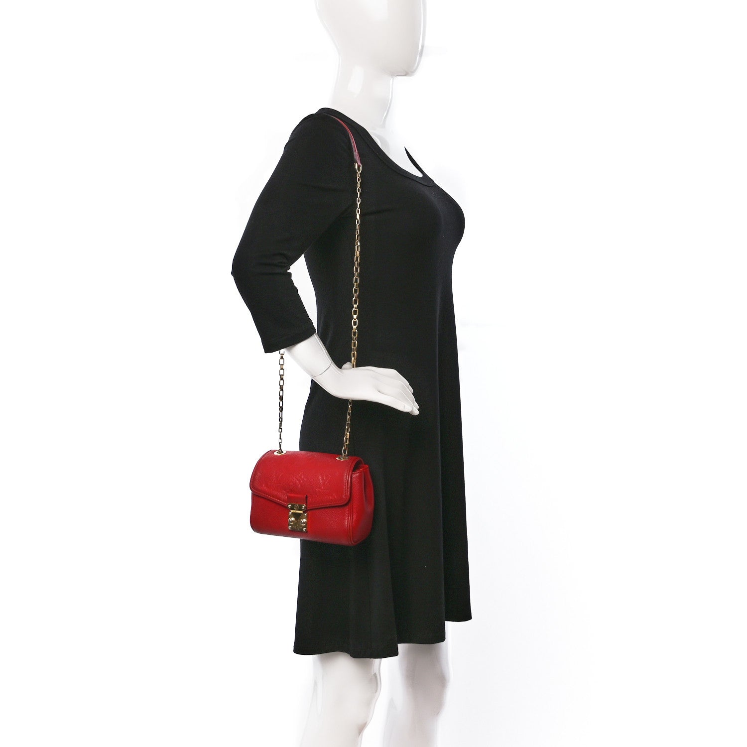 Louis Vuitton Empreinte Saint Germain BB Cherry 2 of 14