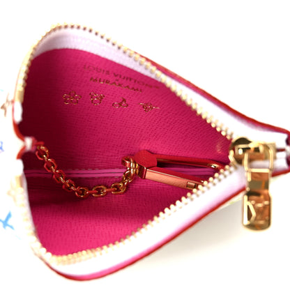 Louis Vuitton LV X TM Monogram Multicolor Key Pouch White 5 of 8