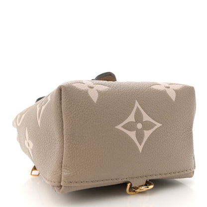 Louis Vuitton Empreinte Monogram Giant Tiny Backpack Tourterelle Cream 4 of 9