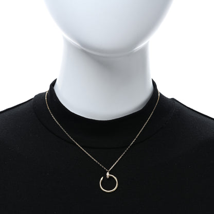 Cartier 18K Yellow Gold Diamond Juste Un Clou Pendant Necklace 3 of 5