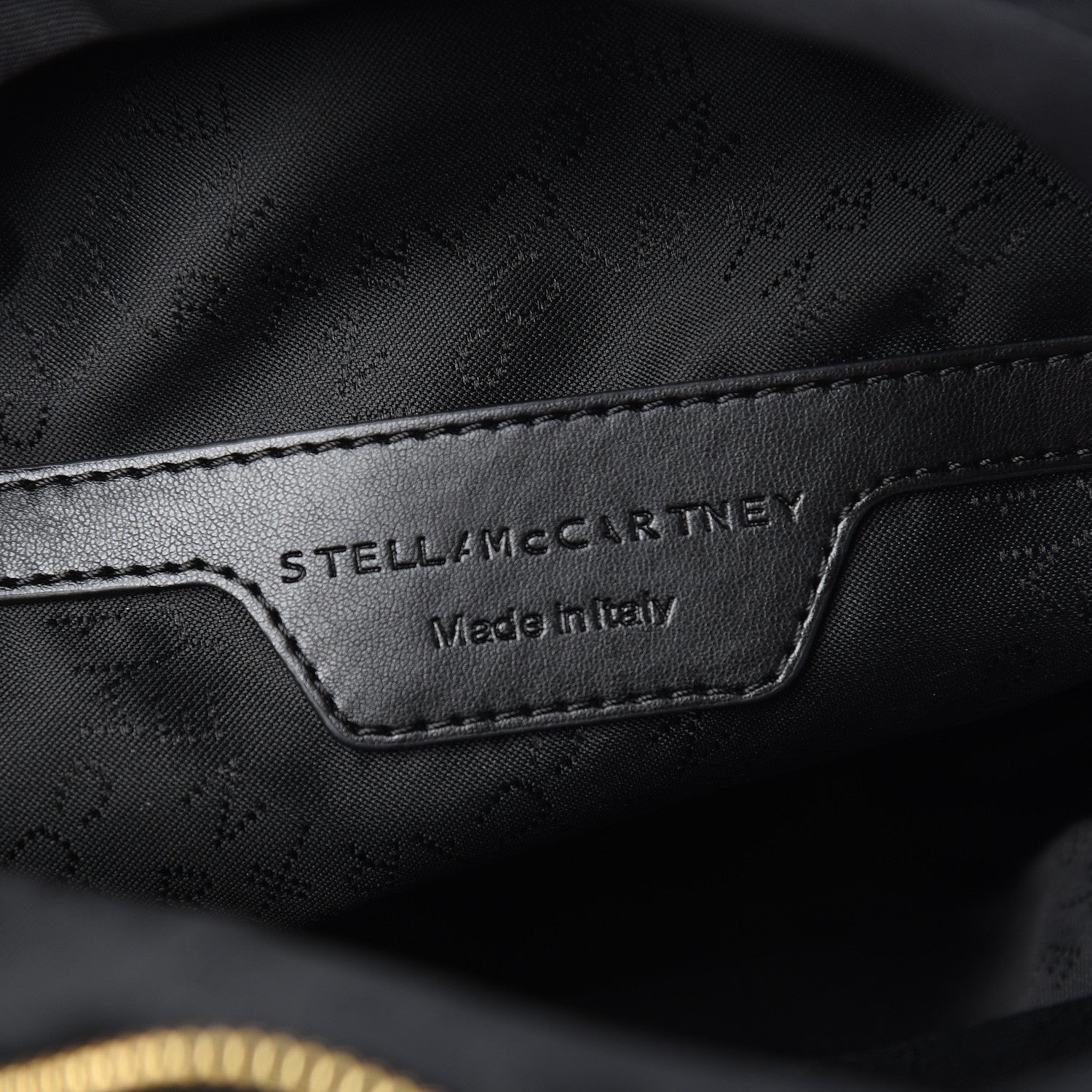 Stella McCartney Nylon Eco Alter Nappa Mini Falabella GO Backpack Black 7 of 9
