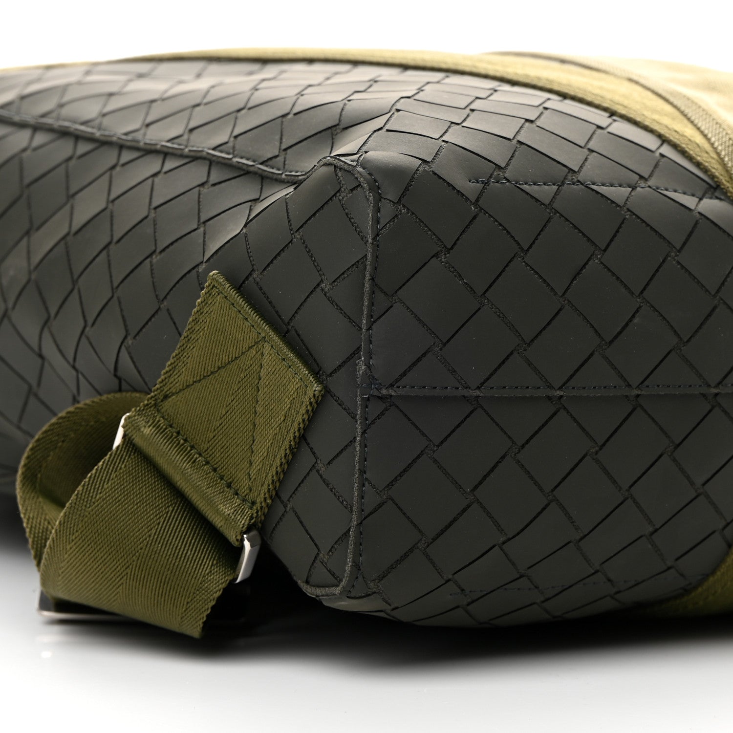 Bottega Veneta Intreccio Rubber Backpack Camping 8 of 12