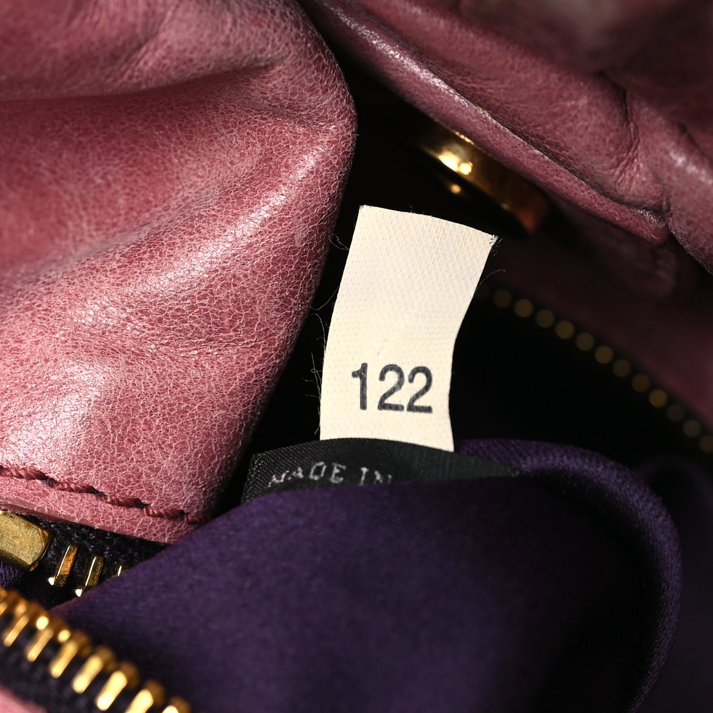 Vitello Shine Shopping Tote Loto
