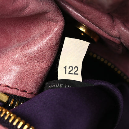 Miu Miu Vitello Shine Shopping Tote Loto 7 of 9