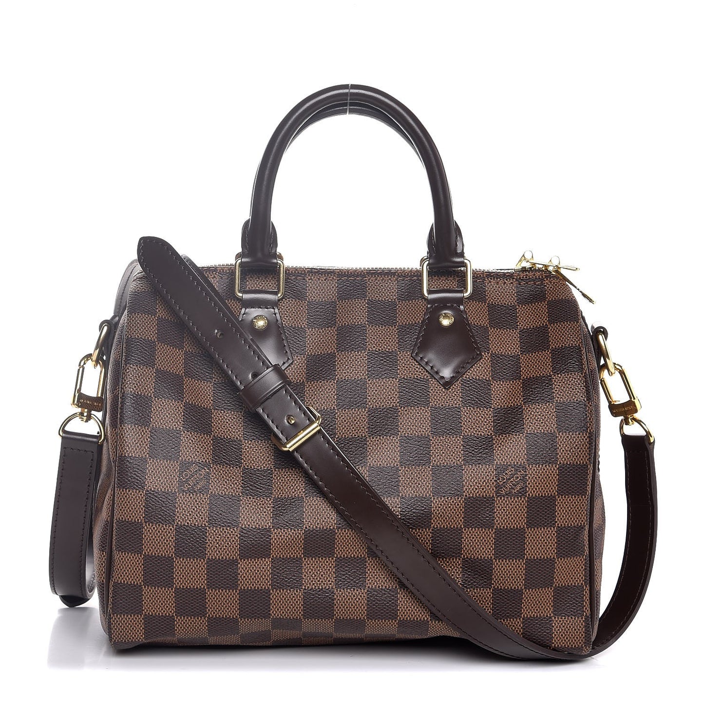 Damier Ebene Speedy Bandouliere 25