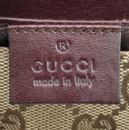 Gucci Monogram Studded Horsebit Clutch 9 of 11