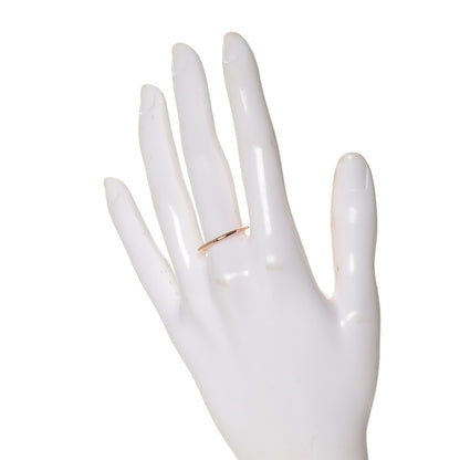 Tiffany 18K Rose Gold Classic Wedding Band Ring 56 7.5 2 of 4