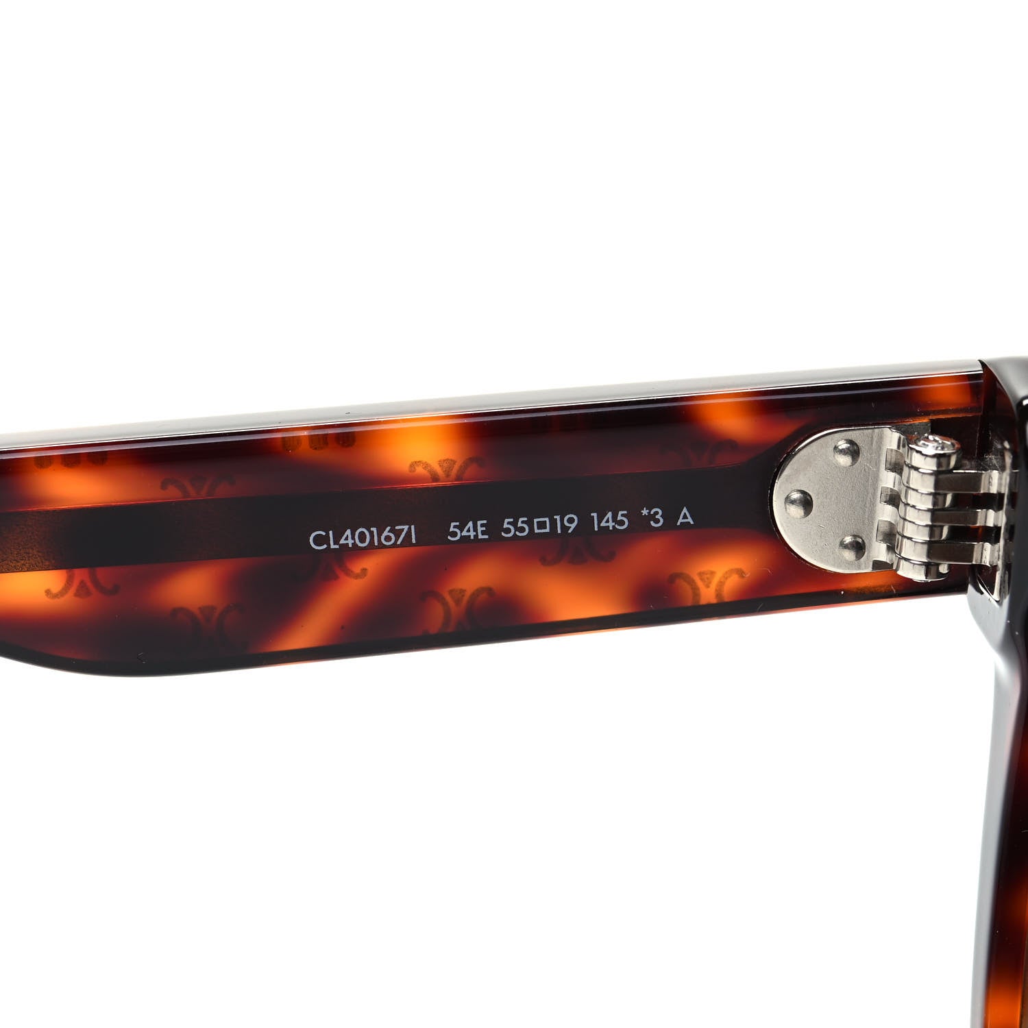 Celine Acetate Triomphe CL 40167I Sunglasses Havana 5 of 6