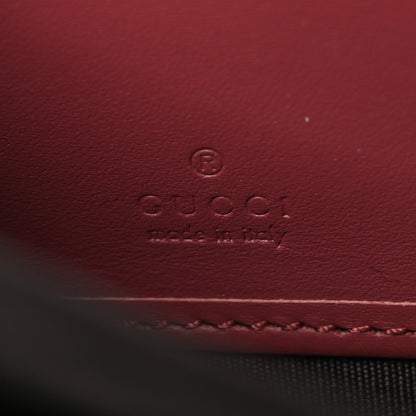 Gucci GG Supreme Monogram Blooms Zip Around Wallet Beige Multicolor Dry Rose 6 of 9