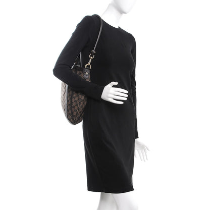 Gucci Monogram Medium Abbey Convertible Tote Dark Brown 2 of 13