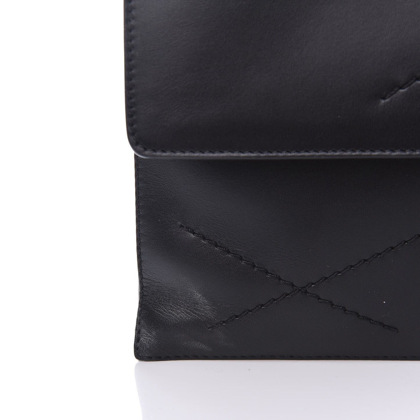 Lambskin Quilted Medium Sugar Flap Shoulder Bag Black