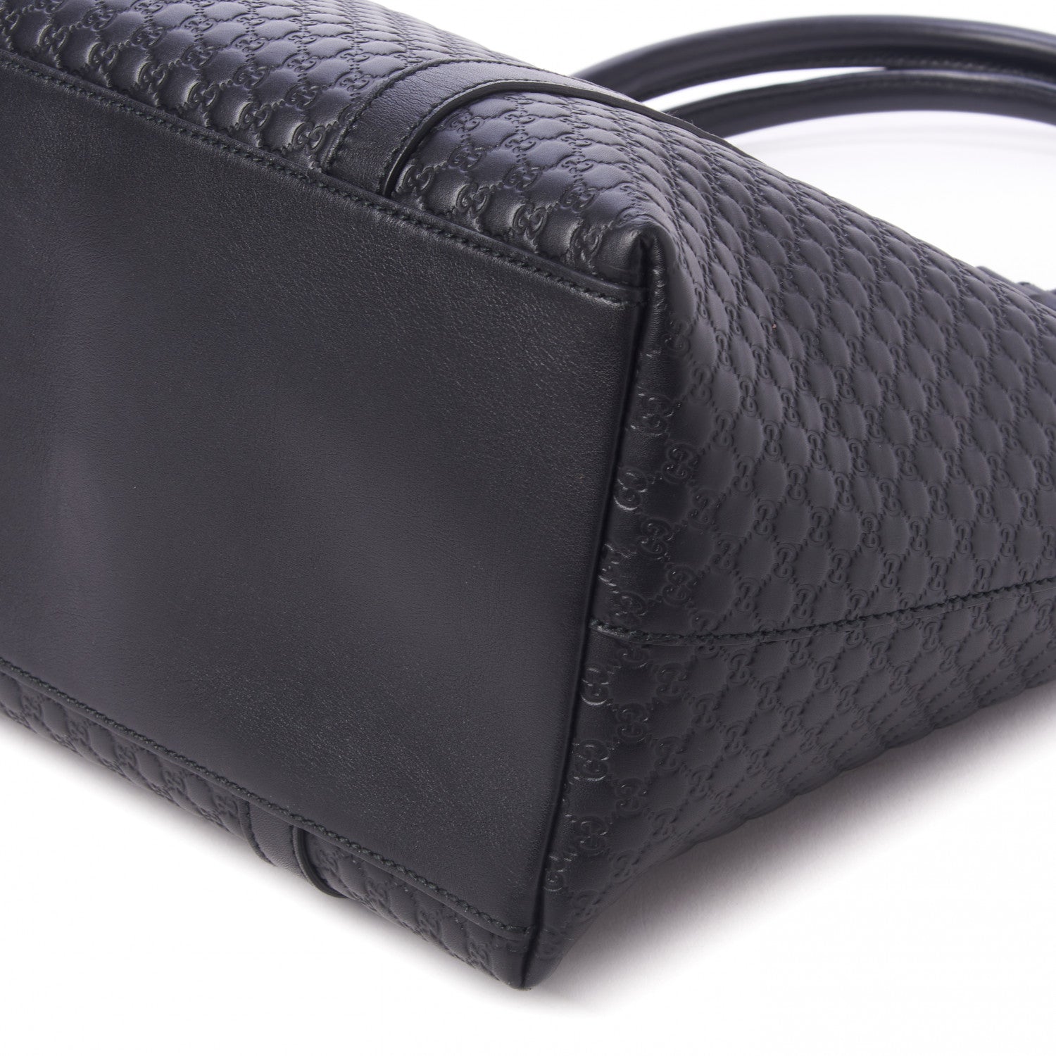 Gucci Soft Microguccissima Large Dome Satchel Black 4 of 8