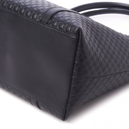 Gucci Soft Microguccissima Large Dome Satchel Black 4 of 8