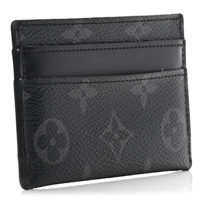 Louis Vuitton Monogram Eclipse Porte-Cartes Double Card Holder 3 of 7