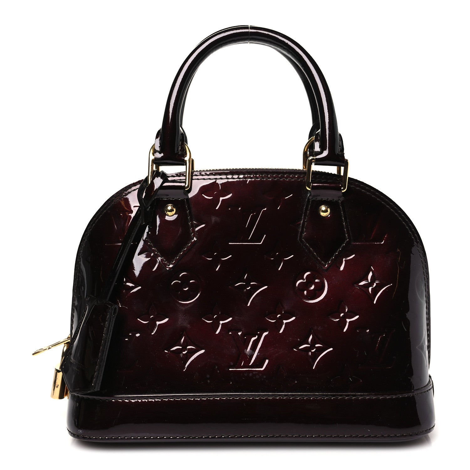 Louis Vuitton Vernis Alma BB Amarante 1 of 9