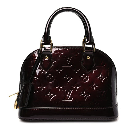 Louis Vuitton Vernis Alma BB Amarante 1 of 9