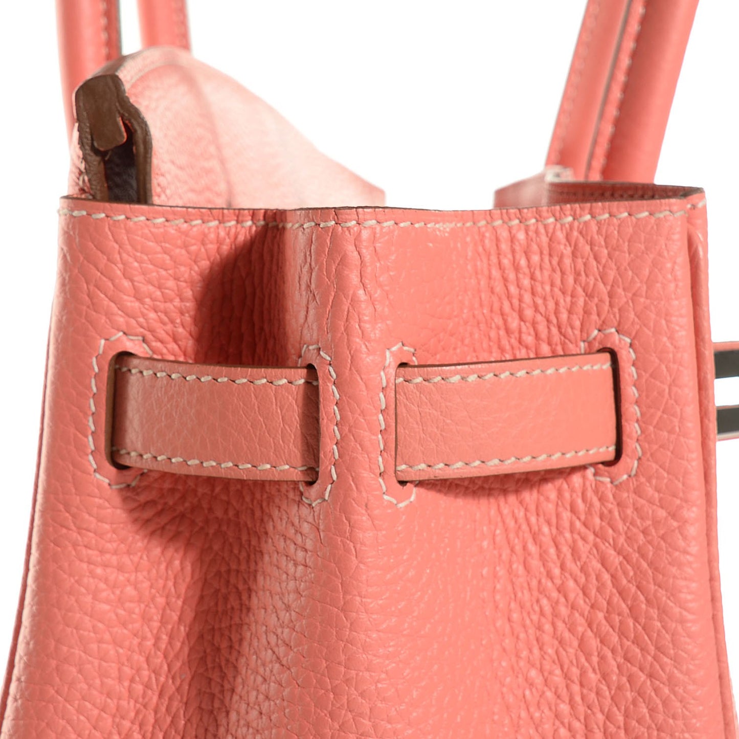 Taurillon Clemence Birkin 30 Crevette