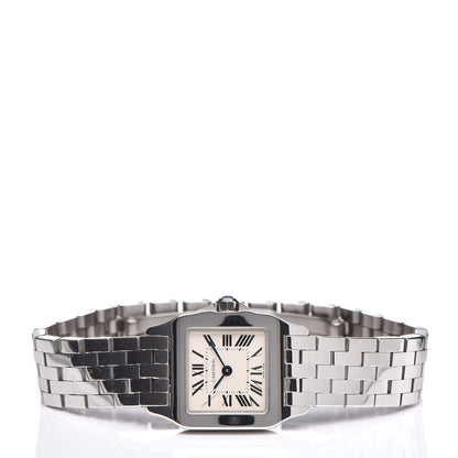 Cartier Stainless Steel 20mm Santos Demoiselle Quartz Watch 3 of 6
