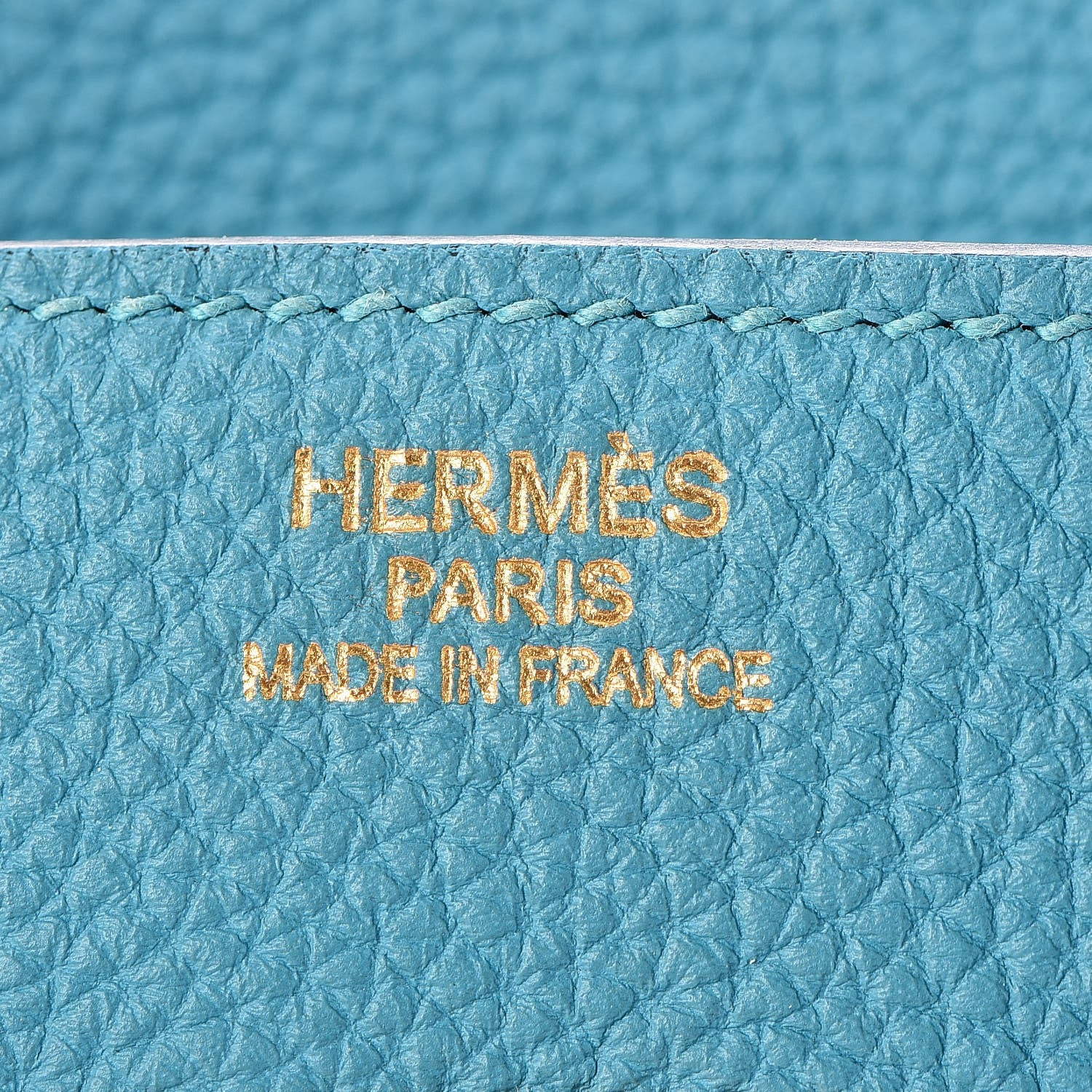 Hermes Togo Birkin 35 Turquoise 16 of 33