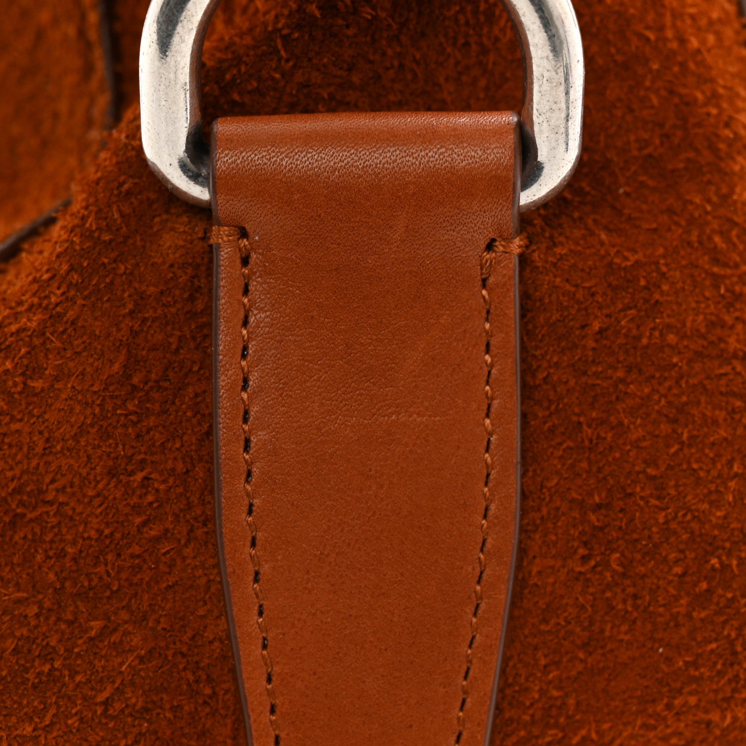 Burberry Suede Small Knight Bag Bruciato 11 of 12