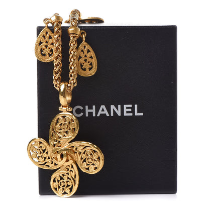Chanel CC Medallions Necklace Gold 7 of 7