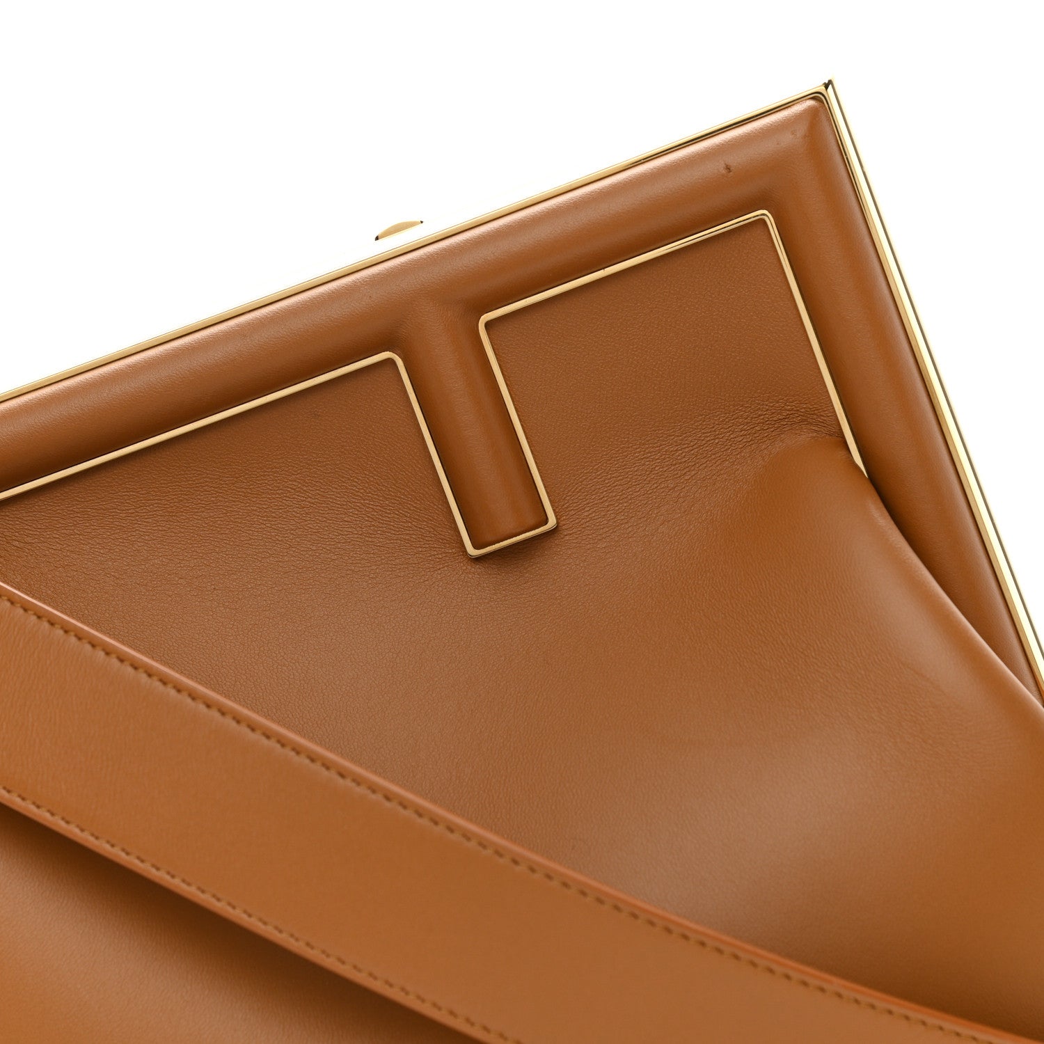 Fendi Shiny Nappa Medium Fendi First Caramello 8 of 11