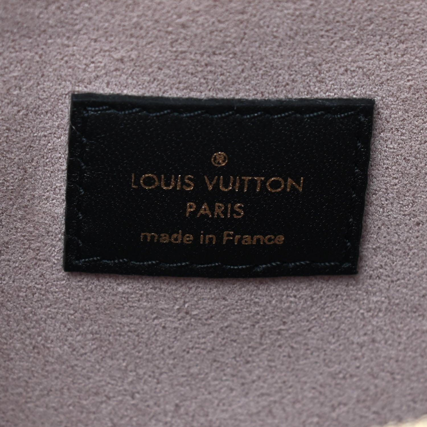 Louis Vuitton Lambskin Embossed Monogram Coussin PM Black 6 of 9