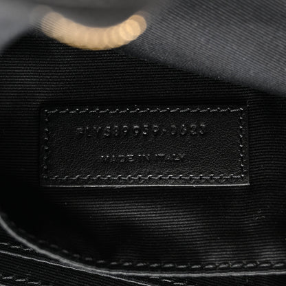 Saint Laurent Grain De Poudre Monogram Belt Bag Black 7 of 10