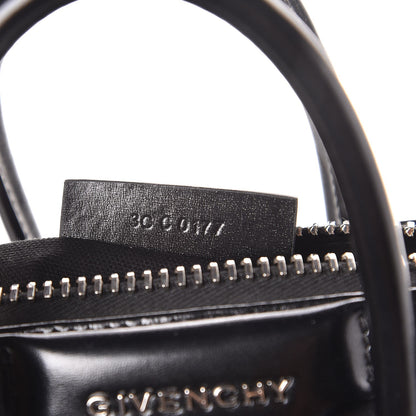 Givenchy Shiny Lord Calfskin Mini Antigona Black 8 of 8