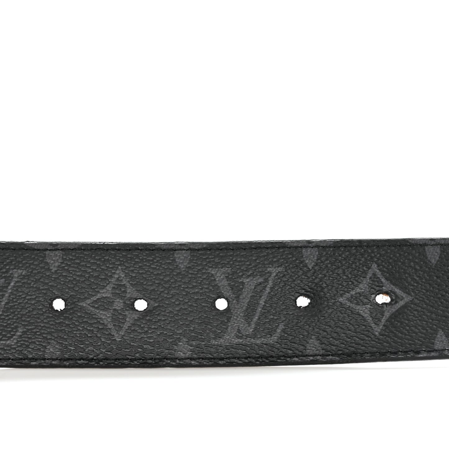 Monogram Eclipse Taigarama 40mm LV Initiales Reversible Belt 80 32 Black