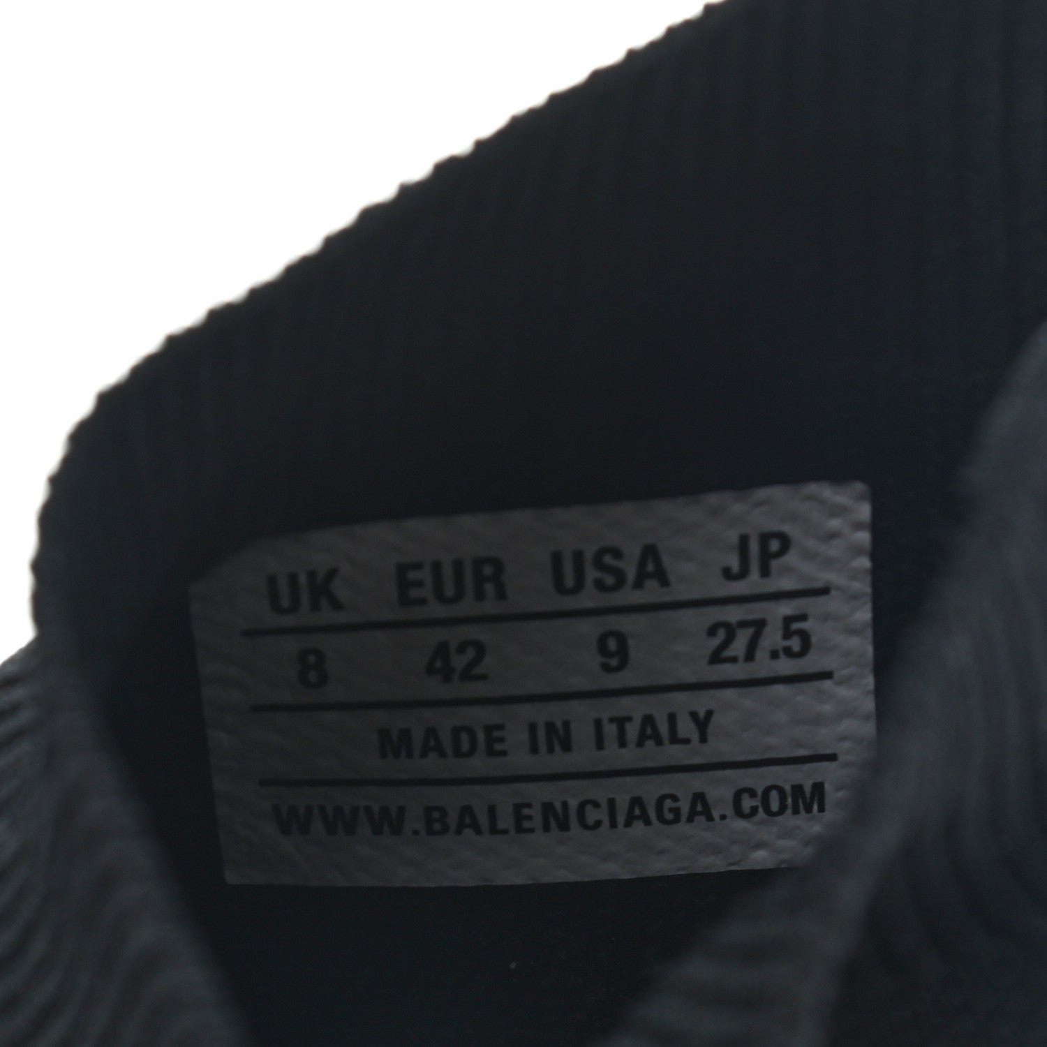 Balenciaga Neoprene Knit Mens Speed Clear Sole Sneakers 42 Black Red 6 of 14