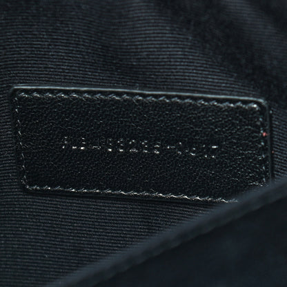 Saint Laurent Calfskin Y Quilted Monogram Loulou Flap Bag Palissandre 8 of 10