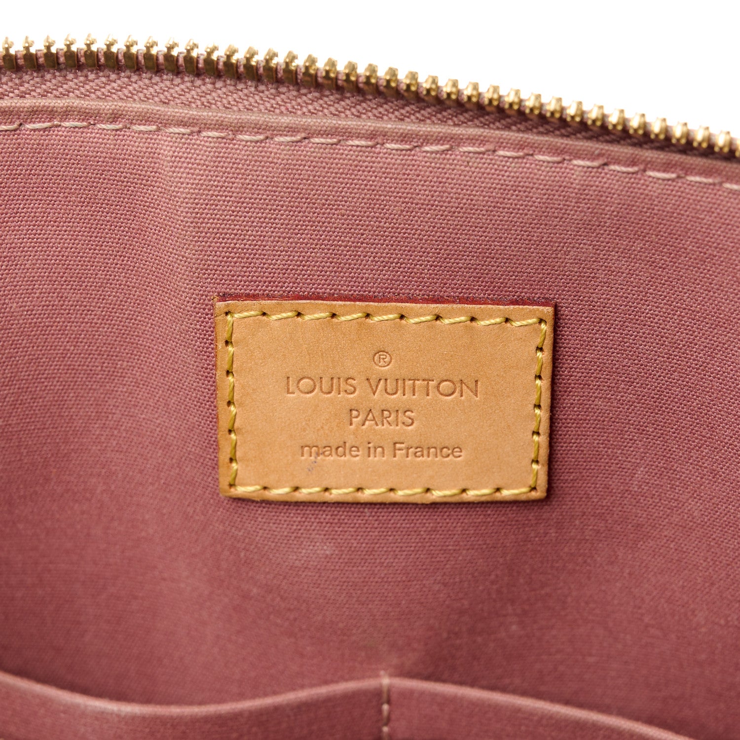 Louis Vuitton Vernis Alma PM Rose Velours 6 of 11