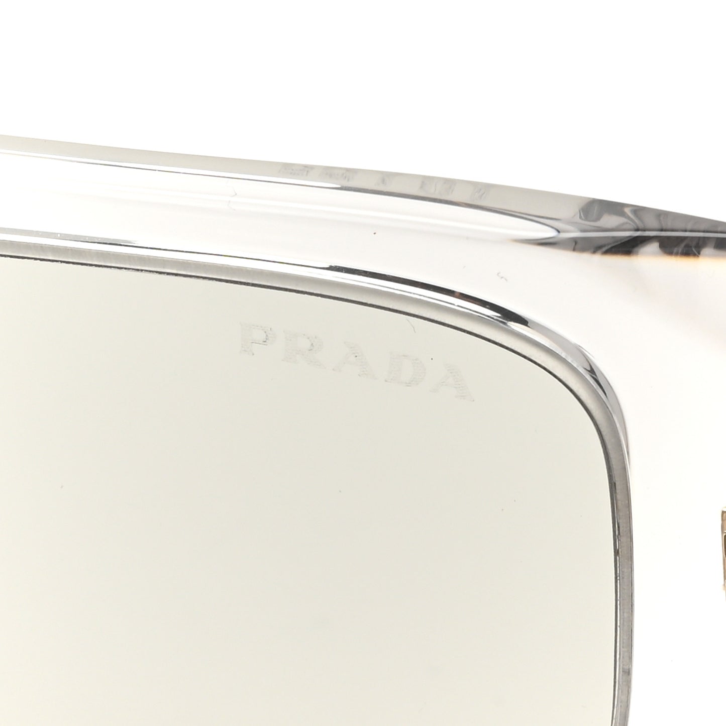Acetate Symbole Sunglasses SPR 17W Transparent Gold