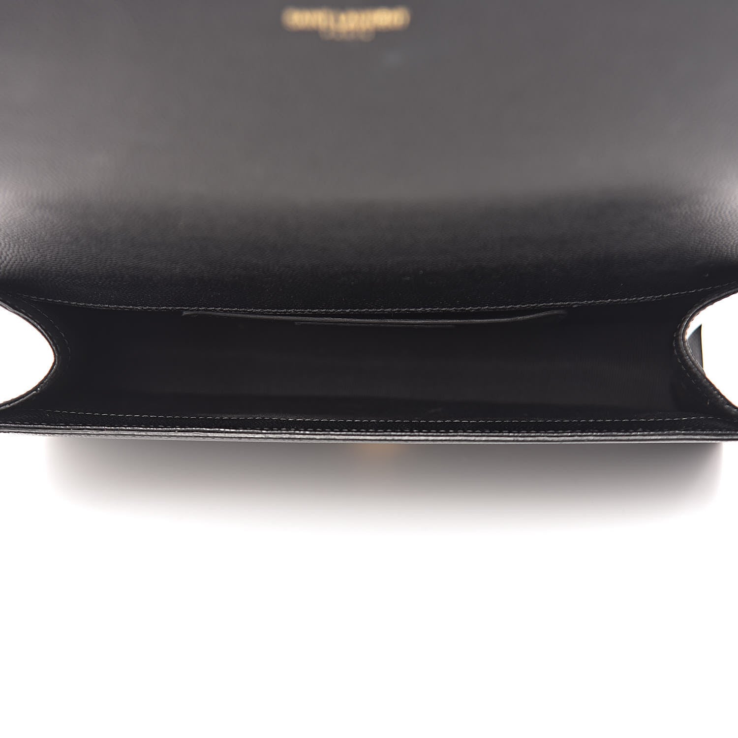 Saint Laurent Grain De Poudre Classic Monogram Kate Clutch Black 5 of 10