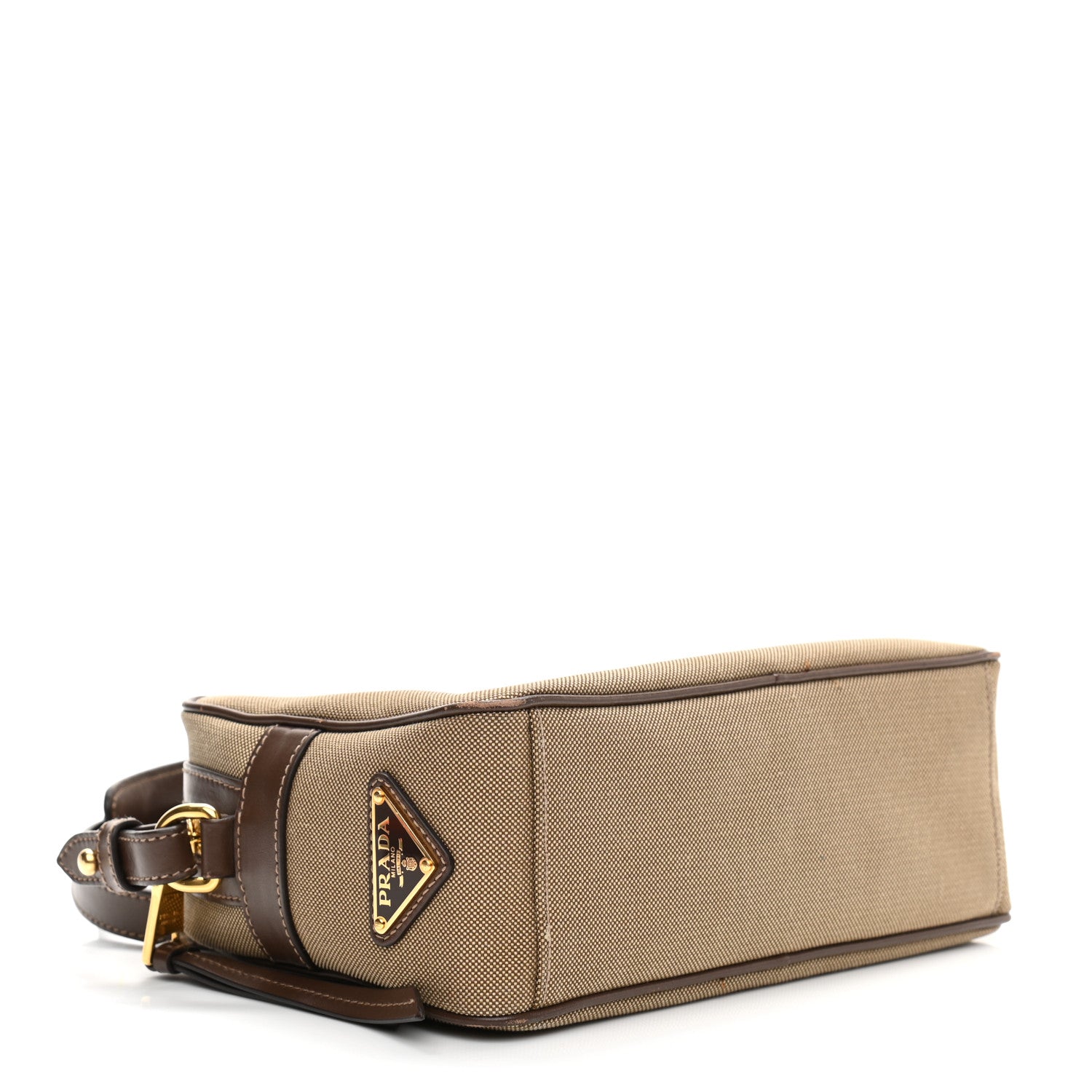 Prada Jacquard Logo Camera Bag Corda Bruciato 3 of 15