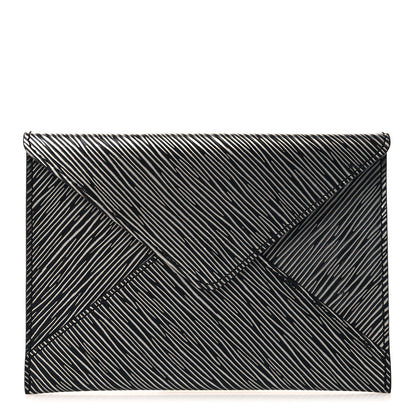 Louis Vuitton Metallic Epi Medium Kirigami Pochette Insert Platine 1 of 9