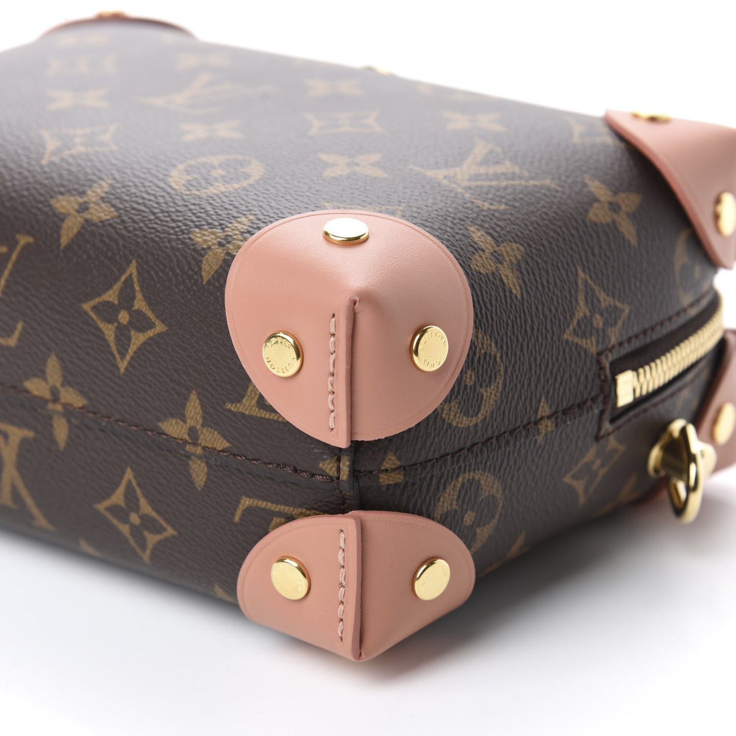 Monogram Petite Malle Souple Peach