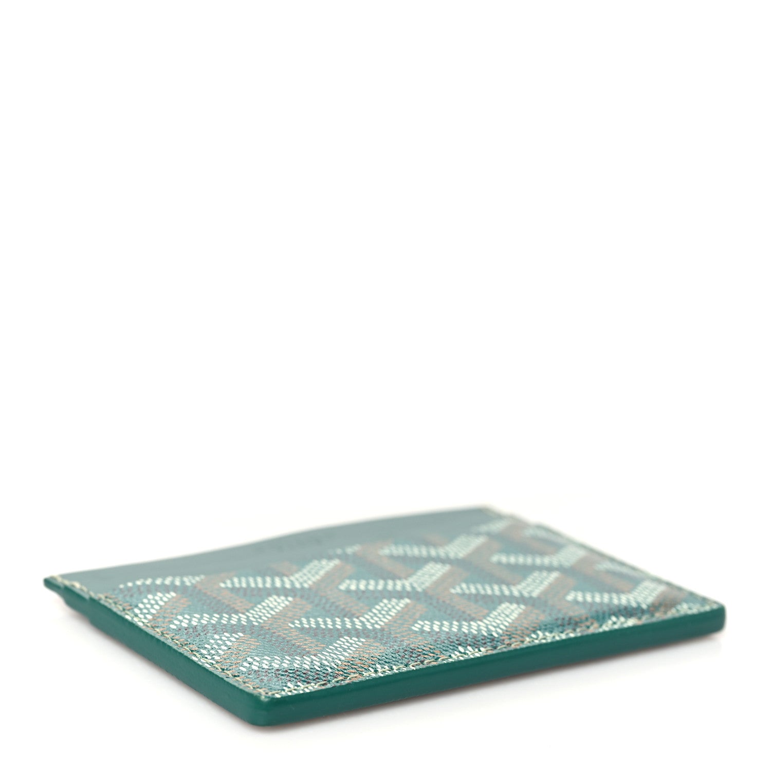 Goyard Goyardine Saint Sulpice Card Holder Green 4 of 7