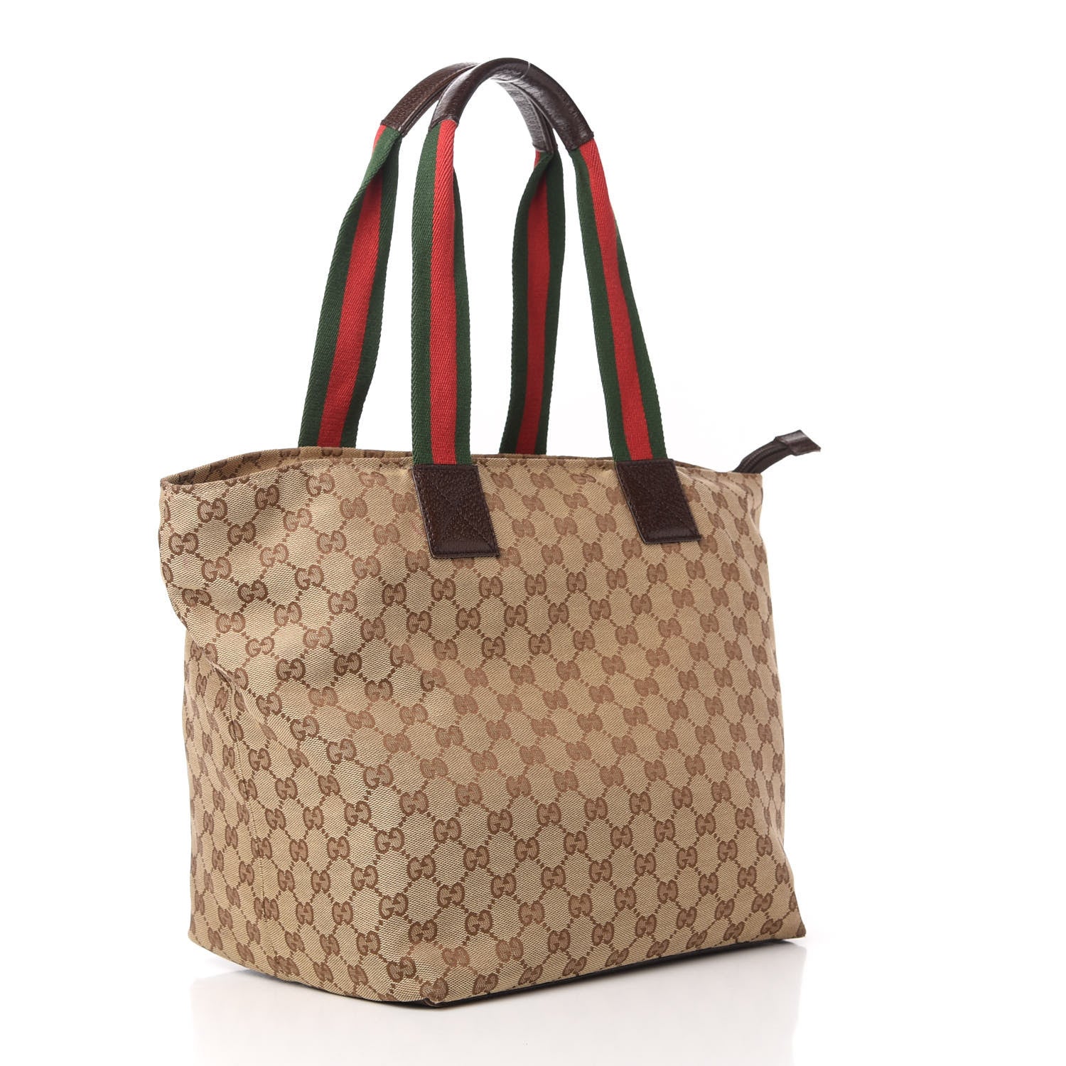 Gucci GG Monogram Large Web Handle Bucket Tote 3 of 11