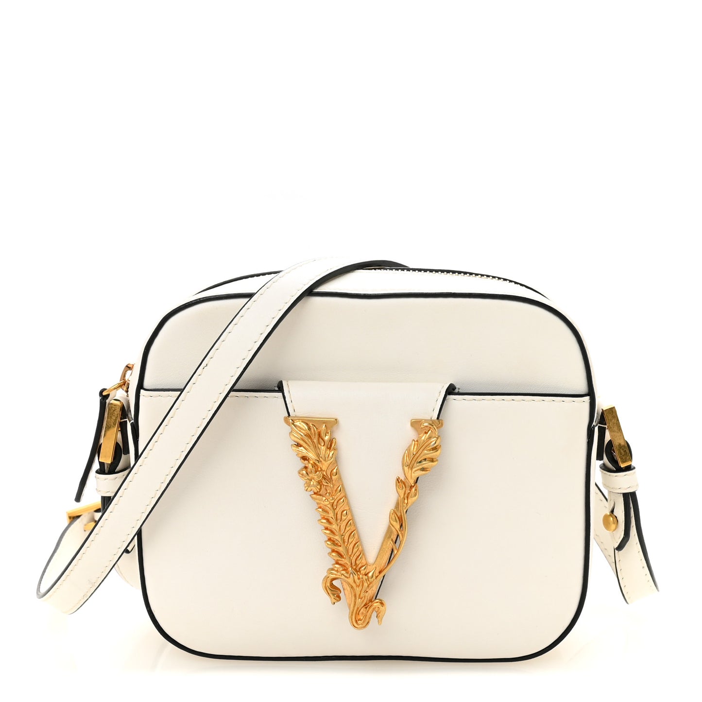 Vitello Virtus Camera Bag White