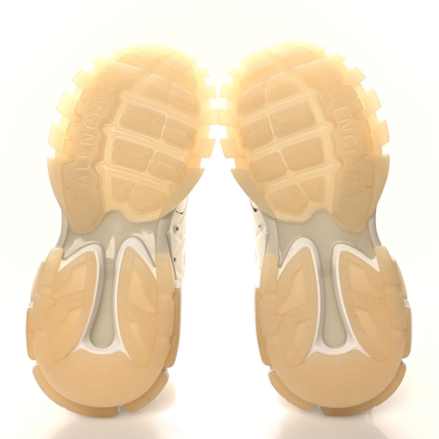 Mesh Nubuck Effect Fabric Glow in the Dark Mens Sneakers 41 White