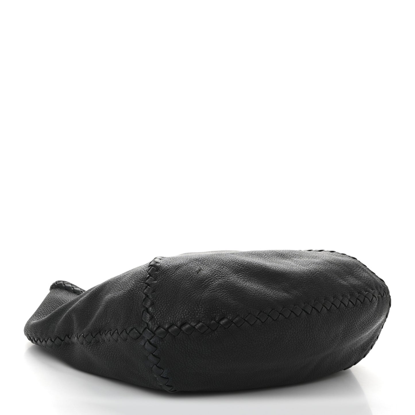 Cervo Deerskin Large Hobo Black