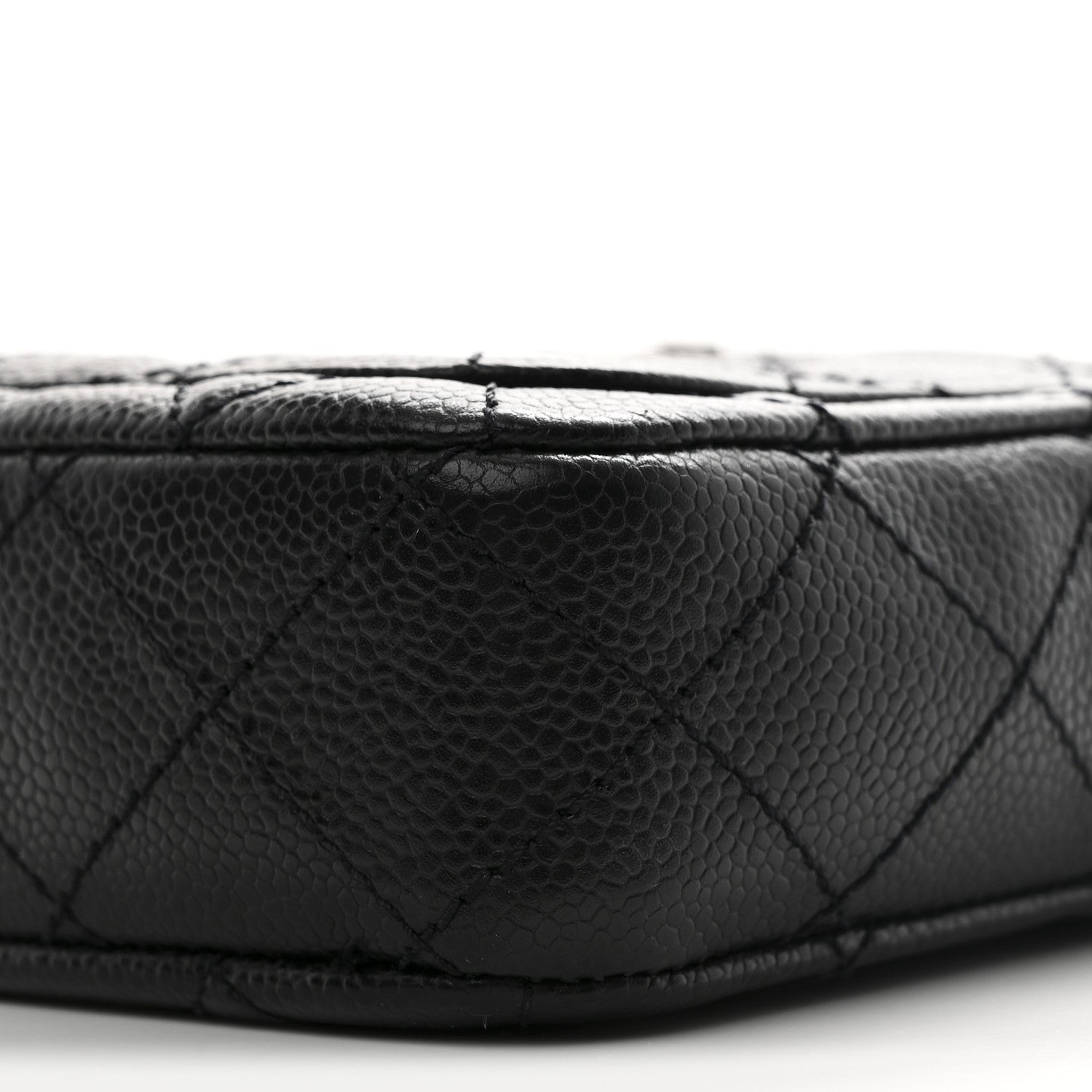 Chanel Caviar Quilted Camera Case Crossbody Bag Black 10 of 11